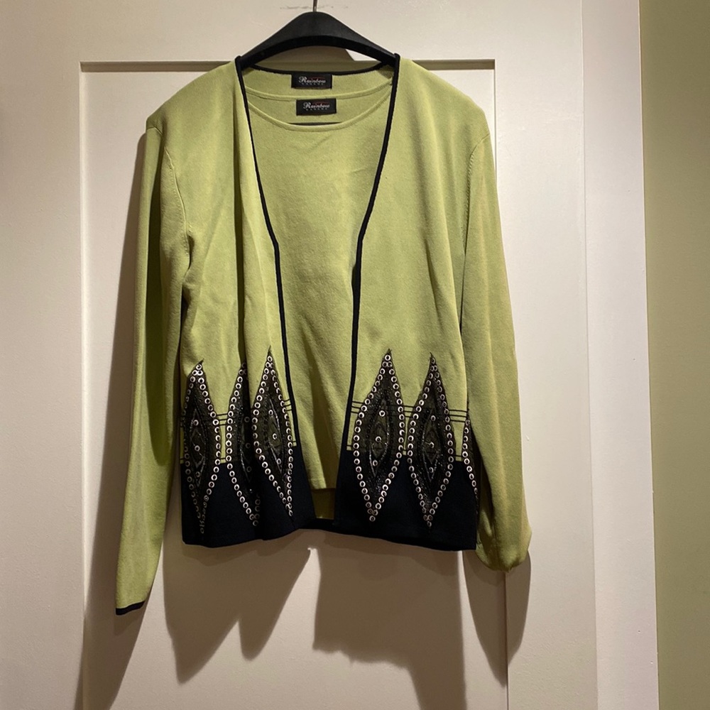 Rainbow Canada 2pc sweater set Size M